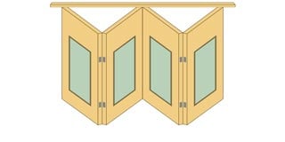 Saheco Interior Folding Door Gear