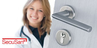 SecuSan Anti-bacterial Door Handles