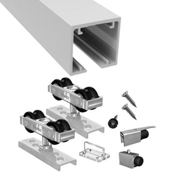 Saheco SF-A90 Single Door Fittings and Track 1495 mm