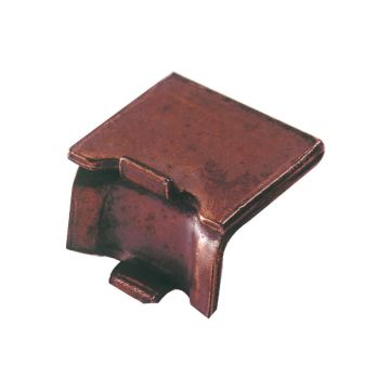 Double Shelf Stud for Raised Strip Bronze Anodised Aluminium