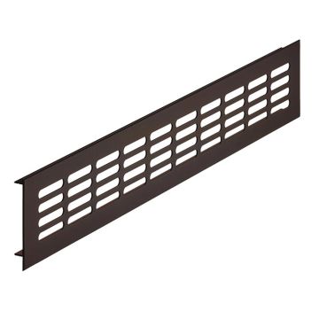 Concealed Fix Ventilator Grille 100 x 500 mm Dark Bronze