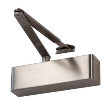 SDS Overhead Door Closer Power 2-4 Satin Stainless Steel