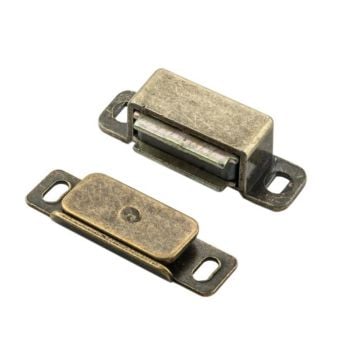 Magnetic Catch 6 kg Steel Florentine Bronze