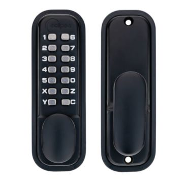 Easy Code Digital Door Lock Matt Black Finish
