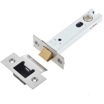 Tubular Latch Medium Spring 104mm Satin Stainless Steel