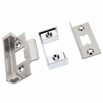 Latch Rebate Kit 13 mm Satin Stainless Steel