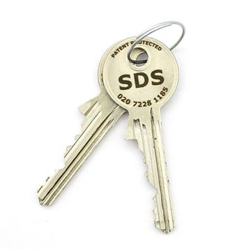 Additional SDS Prem3 6 Pin Cylinder Key Stadndard Finish