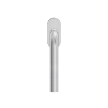 Pistol Window Handle for Mortice Espagnolette Satin Stainless Steel