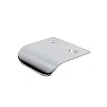 Hidden Finger Pull 50 mm Satin Chrome Plate