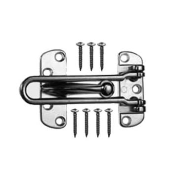 Door Restrictor Polished Chrome Plate