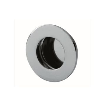 Circular Flush Pull 50 mm Diameter Satin Stainless Steel