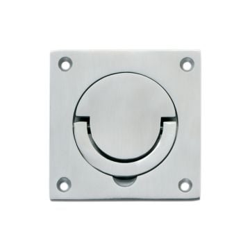 Squash Court Handle 89 x 89 mm Satin Stainless Steel