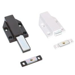 "Magnetic Push Catch 40mm Long Stroke - 1.6kg Pull"