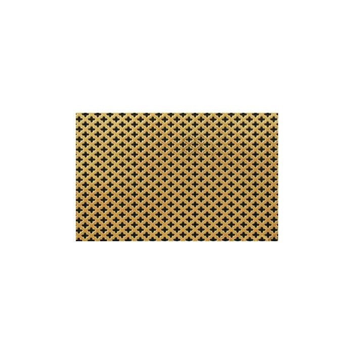 Small Club Perforated Grille - Brass