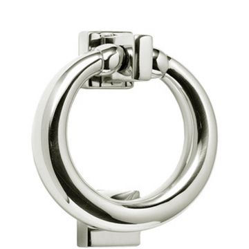 Best Quality Ring Door Knocker Satin Nickel Plate