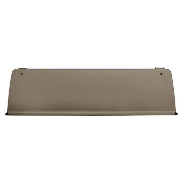 Hinged Letterplate Inner Tidy 305 x 95 mm Imitation Bronze Unlacquered