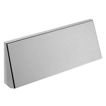 Letterplate Security Hood 265 x 110 mm Satin Chrome Plate