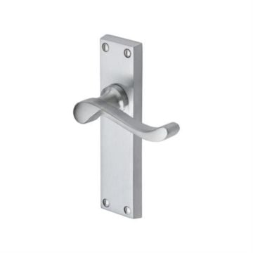 Bedford Lever Latch 155 X 40 mm Satin Chrome Plate