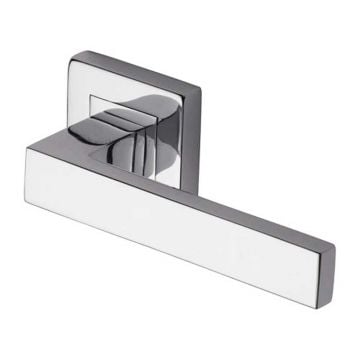 Delta Lever on Square Rose Polished Chrome Plate
