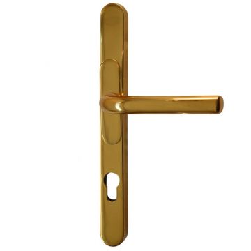 08840.00.BP Brass Plated Straight Lever Handle