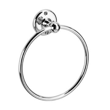Curzon Towel Ring 152 mm Polished Chrome Plate
