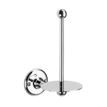 Curzon Spare Toilet Roll Holder Polished Chrome Plate