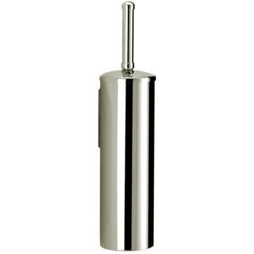 Wall Mounted Toilet Brush Polished Nickel Plate