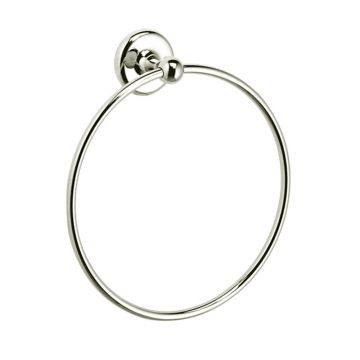 Towel Ring 152 mm Polished Nickel Plate