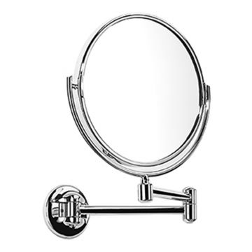 Double Arm Pivotal Reversible Mirror Polished Chrome Plate