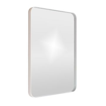 City Wall Mirror Rectangular 50x75cm-White