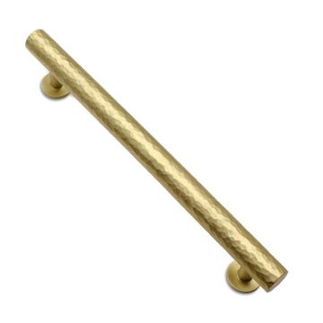 Rosa Cabinet Pull Handle 192 mm Satin Brass Lacquered