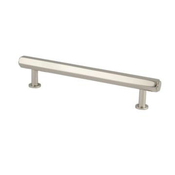 Hex Cabinet Pull Handle 164 mm Polished Nickel