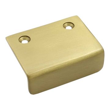 Cabinet and Drawer Finger Pull 50 mm-Satin Brass Lacquered