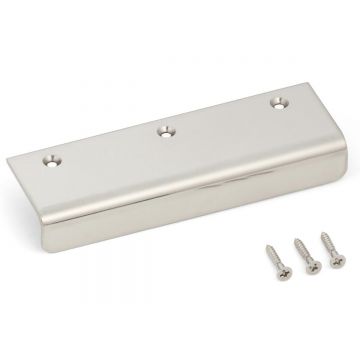 Cabinet and Drawer Finger Pull 120 mm Polished Stainless Steel