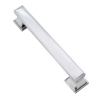 Dunmore Pull Handle 125 mm Polished Chrome Plate
