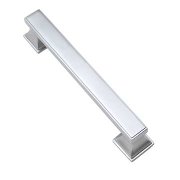 Dunmore Pull Handle 125 mm Satin Chrome Plate