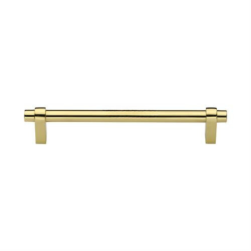 Industrial Cabinet Pull 158 mm Polished Brass
