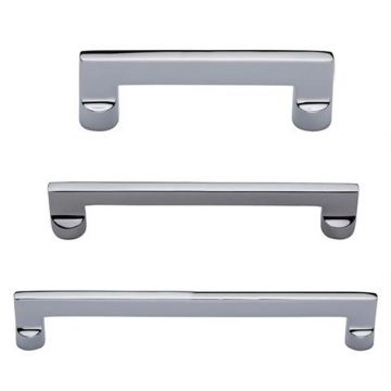 Apollo Cabinet Pull 115 mm Polished Chrome Plate