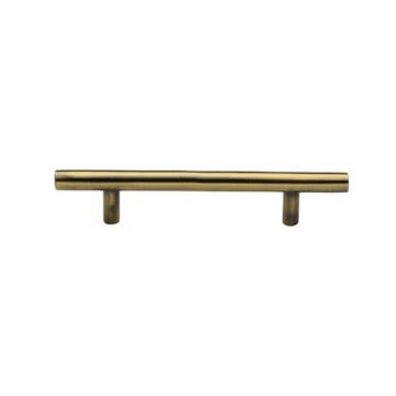 T Bar Cabinet Pull 165 mm Brushed Antique Brass