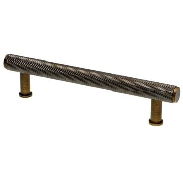 Dual Cabinet Knurled Pull Handle 166 mm