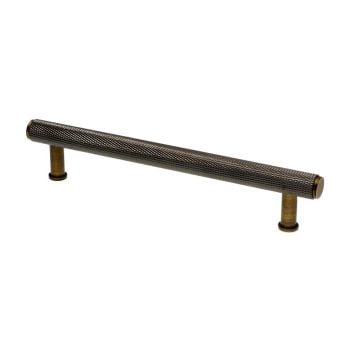 Dual Cabinet Knurled Pull Handle 198 mm