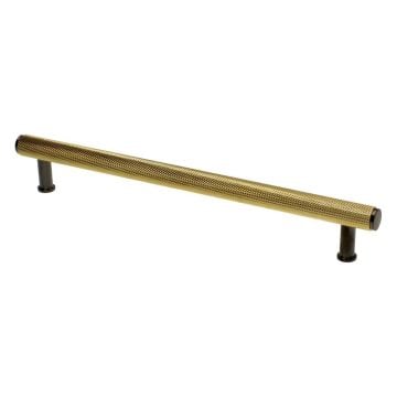 Dual Cabinet Knurled Pull Handle 262 mm