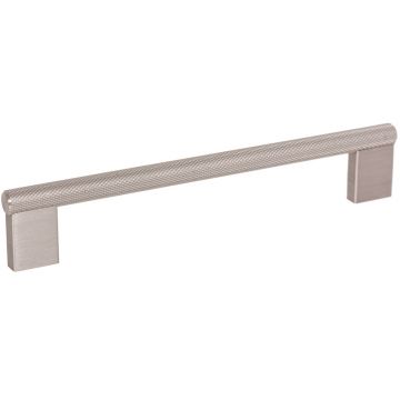 Knurled Cabinet Pull Handle 10 x 182 mm Satin Stainless Finish