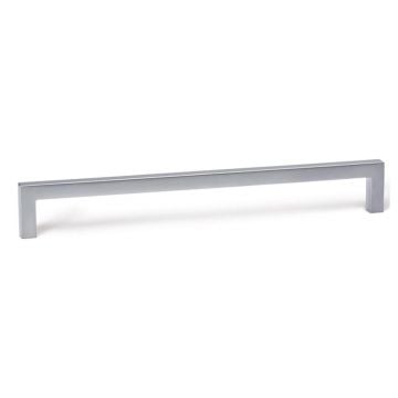Square Pull Handle 8 x 136 mm Satin Stainless Finish