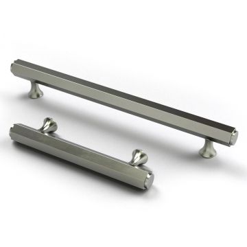 Battersea Cabinet Pull Handle 135 mm Polished Nickel Plate