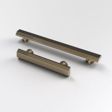 Tanworth Cabinet Pull Handle 138 mm Satin Brass Waxed
