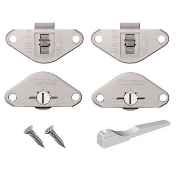 SF-22 Additional Single Door Recessed Fitting Set 22 kg  Standard finish