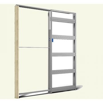 Optimo Rever Single Pocket Door Kit 100-125 mm Wall 762 x 1981 mm Door