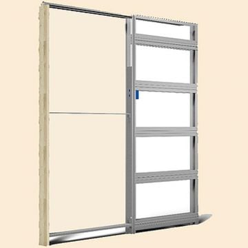 Optimo Rever Single Pocket Door Kit 100-125 mm Wall 626 x 2040 mm Door

