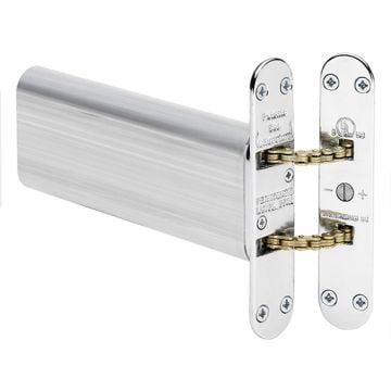 Perkomatic Concealed Door Closer Polished Chrome Plate
